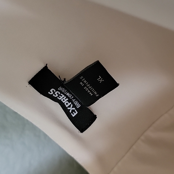 Express Balletcore body countour double layer thong bodysuit sleeveless XL - Picture 4 of 9